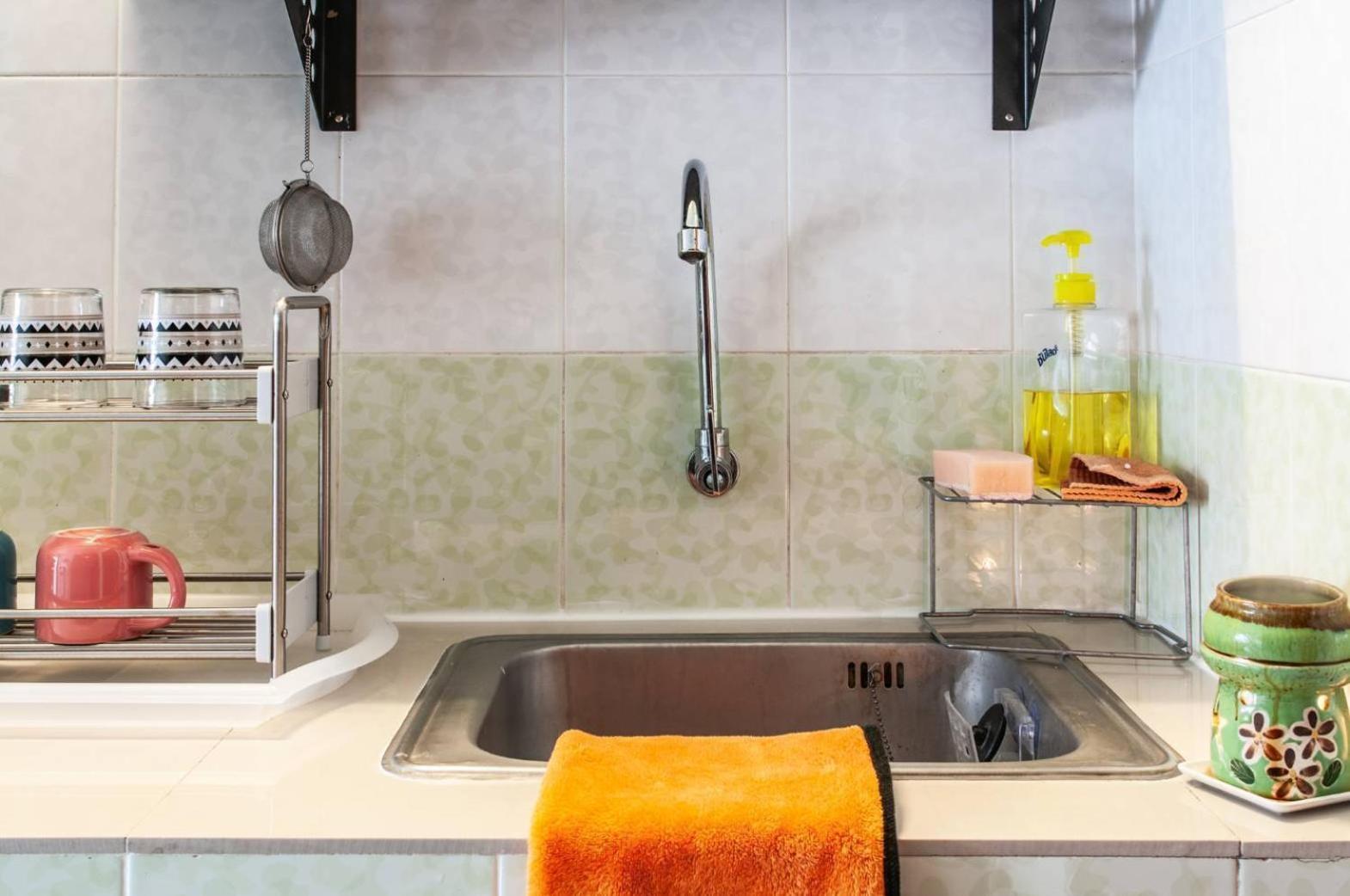 Tower Resident In The Heart Of Bangkok Shopping Center Apartment Makkasan Bagian luar foto