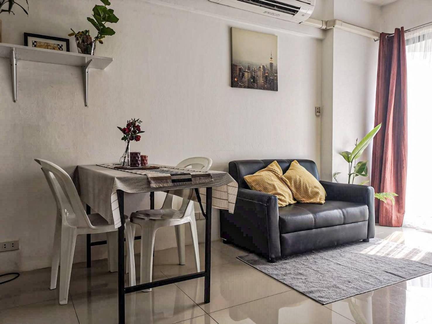Tower Resident In The Heart Of Bangkok Shopping Center Apartment Makkasan Bagian luar foto