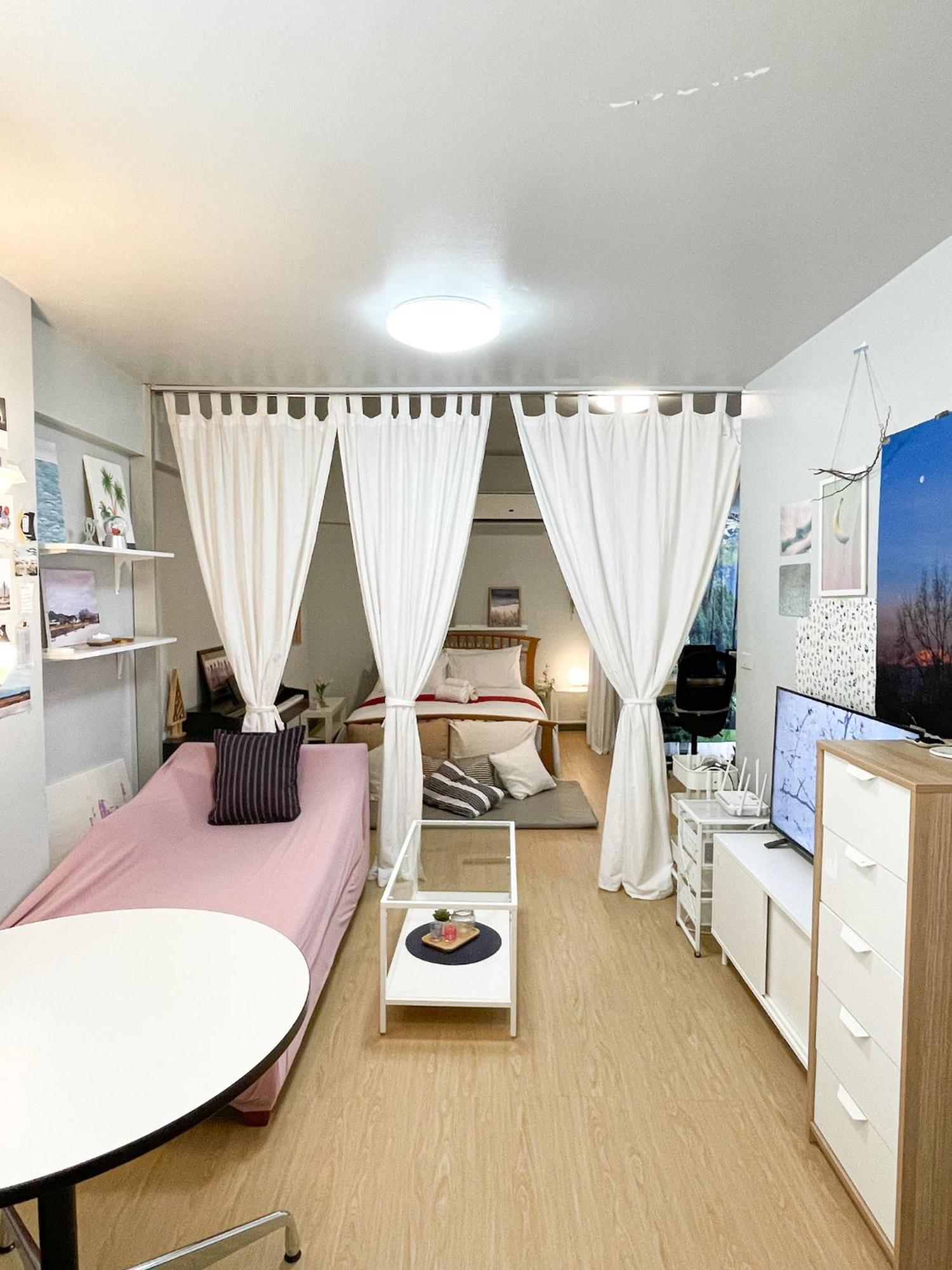 Tower Resident In The Heart Of Bangkok Shopping Center Apartment Makkasan Bagian luar foto