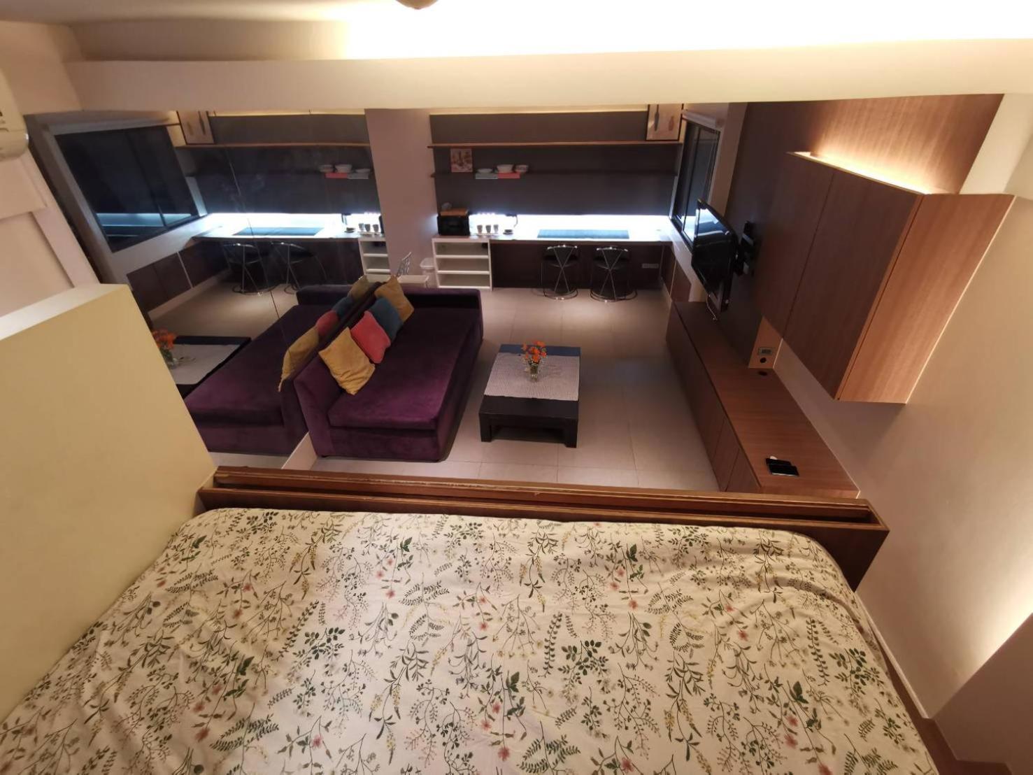 Tower Resident In The Heart Of Bangkok Shopping Center Apartment Makkasan Bagian luar foto