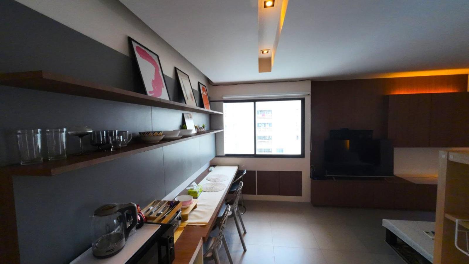 Tower Resident In The Heart Of Bangkok Shopping Center Apartment Makkasan Ruang foto