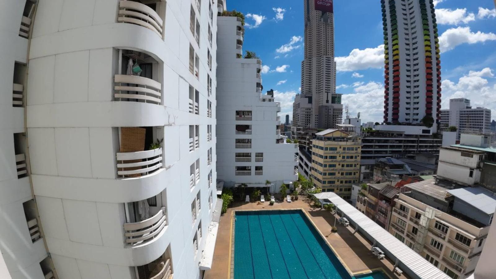 Tower Resident In The Heart Of Bangkok Shopping Center Apartment Makkasan Ruang foto